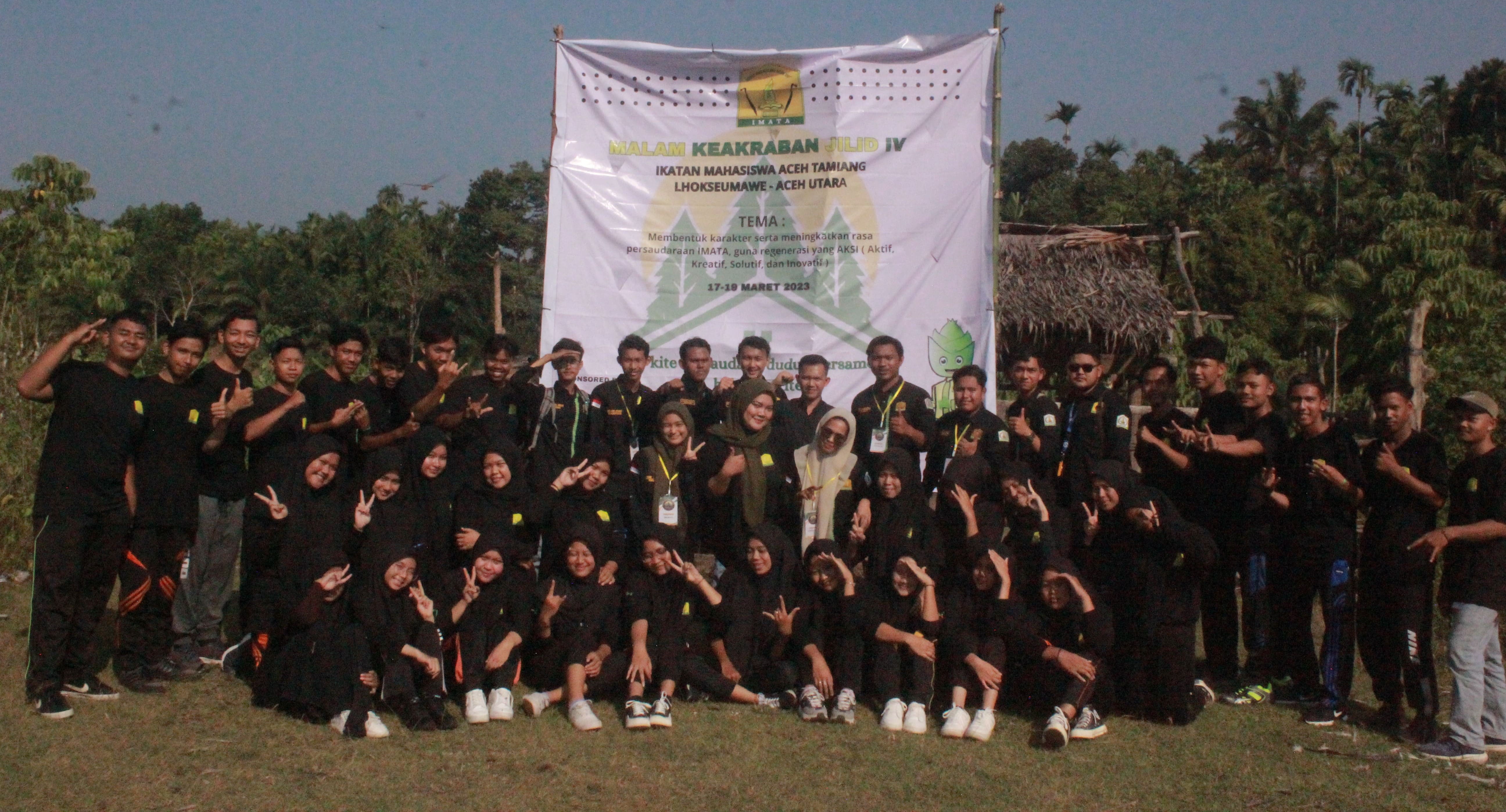 Kegiatan MAKRAB IMATA Lhokseumawe - Aceh Utara Sukses Mempererat Hubungan Antar Anggota.